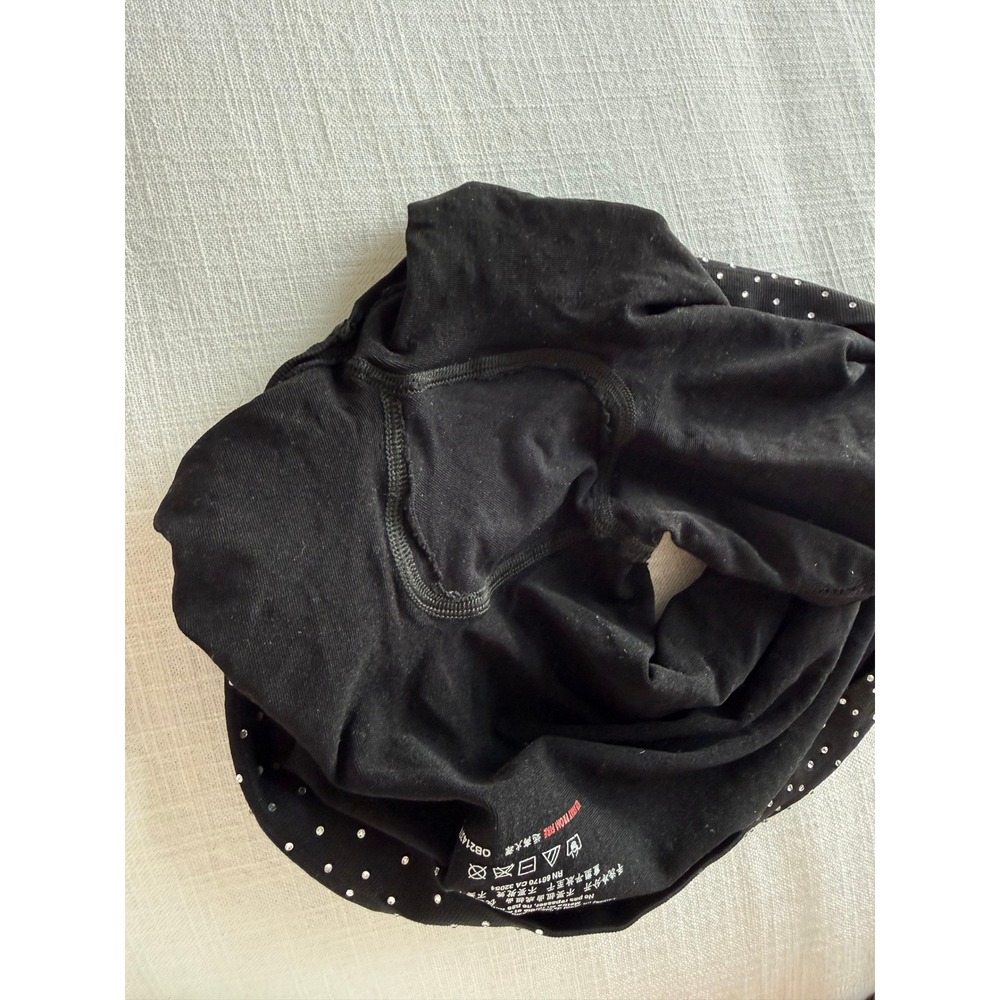 by Anthropologie Rhinestone Polka Dot Seamless Boy Shorts Black XXS XS OB2143740 - Picture 6 of 6